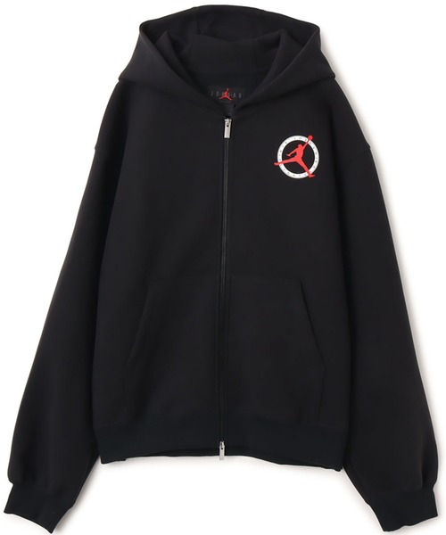 JORDAN BRAND(ジョーダンブランド)の「JORDAN BRAND M J FLT CLB KNIT FZ / ジョーダン ブランド FLT CLB ニット フルジップ L/S トップ / NIKE【SP】(パーカー・メンズ・ブラック/アイボリー・S/M/L/XL/XXL)」の4枚目の写真