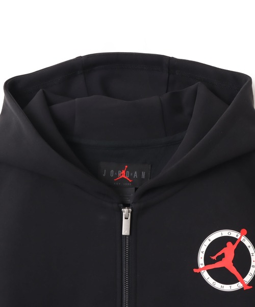 JORDAN BRAND(ジョーダンブランド)の「JORDAN BRAND M J FLT CLB KNIT FZ / ジョーダン ブランド FLT CLB ニット フルジップ L/S トップ / NIKE【SP】(パーカー・メンズ・ブラック/アイボリー・S/M/L/XL/XXL)」の5枚目の写真