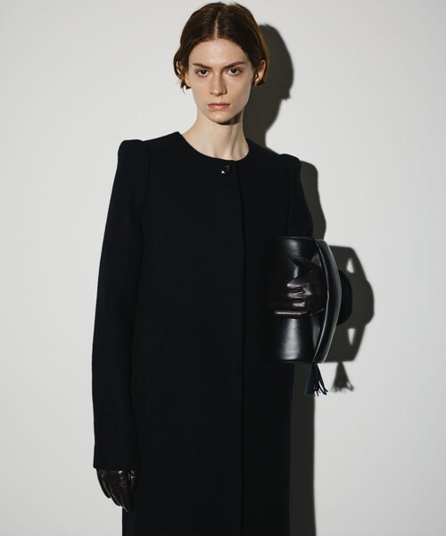 RIM.ARK/リムアーク】Collarless mode long CT/カラーレスモードロング