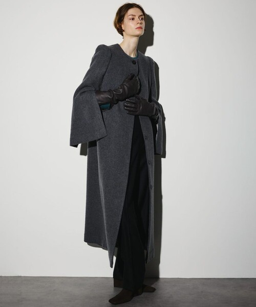 RIM.ARK/リムアーク】Collarless mode long CT/カラーレスモードロング