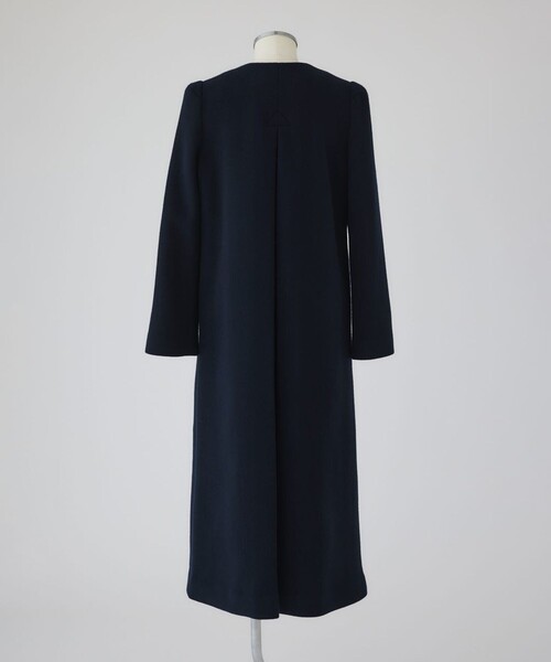 RIM.ARK ロングコート　36 RIM.ARK/リムアーク】Collarless mode long CT/カラーレスモードロング