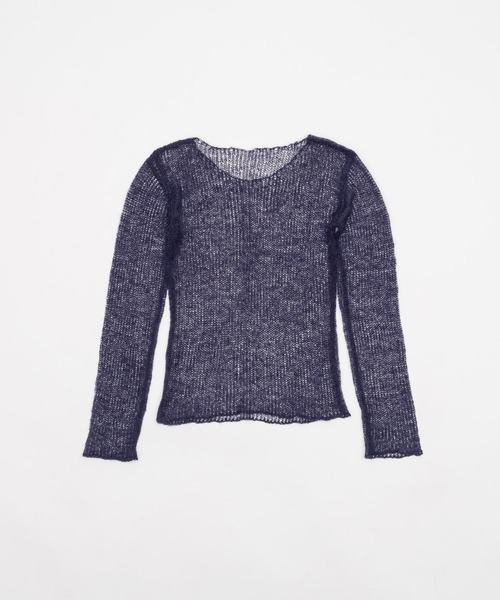 airy sheer knit / シアーニット（ニット/セーター）｜FEKETE