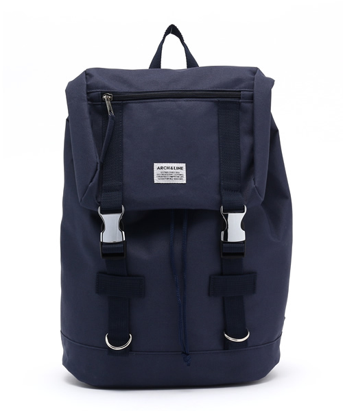 こども ビームス（コドモビームス）の「ARCH&LINE / Unitility バックパック（バックパック/リュック・キッズ・ブラック/グリーン系その他/ネイビー・ONE SIZE）」の3枚目の写真