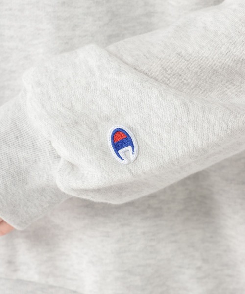 Champion（チャンピオン）の「Champion for studio CLIPロゴスウェット（スウェット・レディース・ヘザーグレー/ブラック/アイボリー/ライトブルー・FREE）」の14枚目の写真