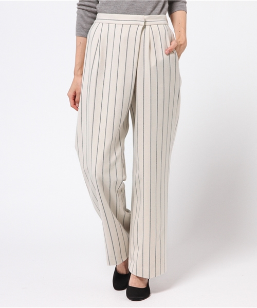 un dix cors（アンディコール）の「ストライプラップワイドパンツ（その他パンツ・レディース・ホワイト・38）」の11枚目の写真