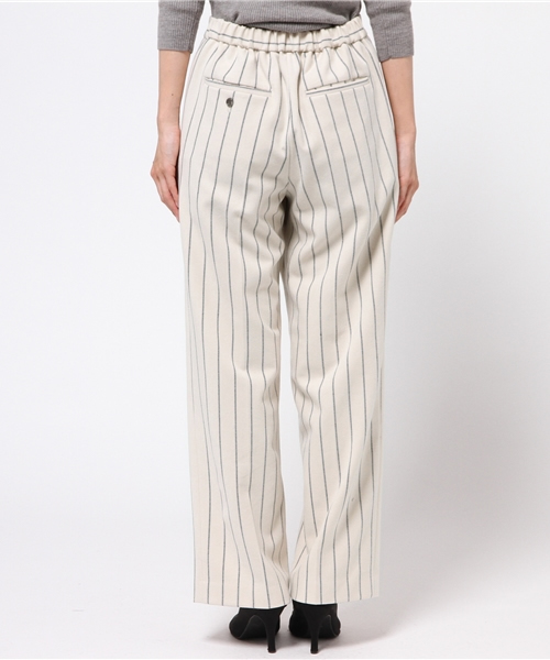 un dix cors（アンディコール）の「ストライプラップワイドパンツ（その他パンツ・レディース・ホワイト・38）」の4枚目の写真
