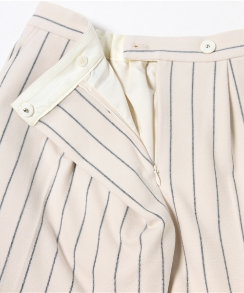 un dix cors（アンディコール）の「ストライプラップワイドパンツ（その他パンツ・レディース・ホワイト・38）」の9枚目の写真