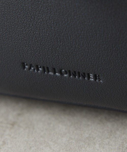 PAPILLONNER（パピヨネ）の「PAPILLONNER/ミラー付きミニバニティーバッグ（ショルダーバッグ・レディース・ピンク/オフホワイト/グレイッシュベージュ/ブラック・FREE）」の12枚目の写真