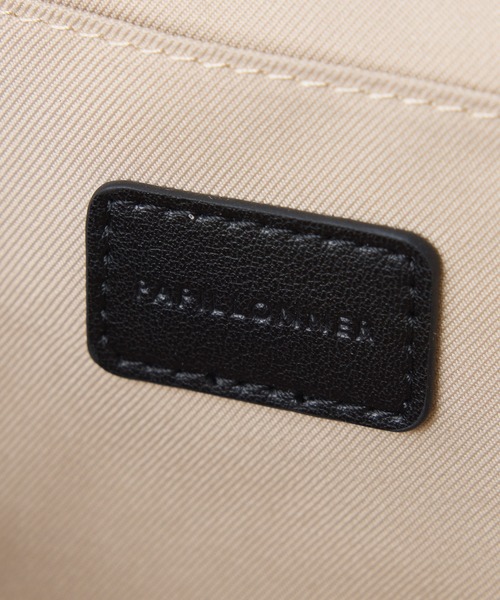 PAPILLONNER（パピヨネ）の「PAPILLONNER/ミラー付きミニバニティーバッグ（ショルダーバッグ・レディース・ピンク/オフホワイト/グレイッシュベージュ/ブラック・FREE）」の21枚目の写真