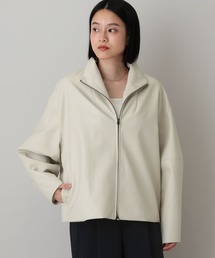 A part by | Fレザースタンドブルゾン(ブルゾン)