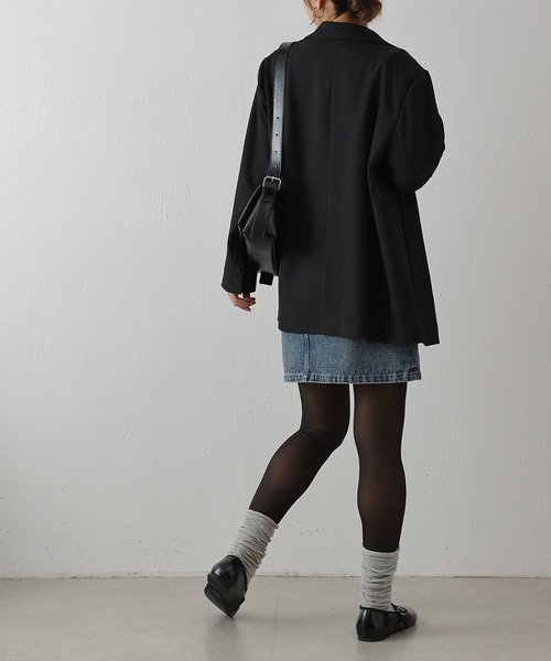 COLONY 2139（コロニートゥーワンスリーナイン）の「Wテーラードジャケット（テーラードジャケット・レディース・ブラック/グレー/ベージュ・SMALL/MEDIUM）」の10枚目の写真