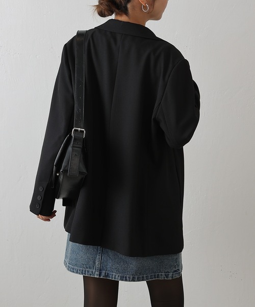 COLONY 2139（コロニートゥーワンスリーナイン）の「Wテーラードジャケット（テーラードジャケット・レディース・ブラック/グレー/ベージュ・SMALL/MEDIUM）」の6枚目の写真