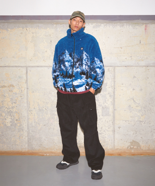 LMCの「LMC SNOW VILLAGE BOA FLEECE JACKET blue(その他アウター・レディース・その他・S/M/L)」の2枚目の写真