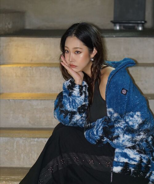 LMCの「LMC SNOW VILLAGE BOA FLEECE JACKET blue（その他アウター・レディース・その他・S/M/L）」の7枚目の写真