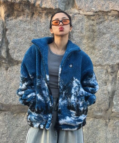 LMCの「LMC SNOW VILLAGE BOA FLEECE JACKET blue（その他アウター・レディース・その他・S/M/L）」の9枚目の写真
