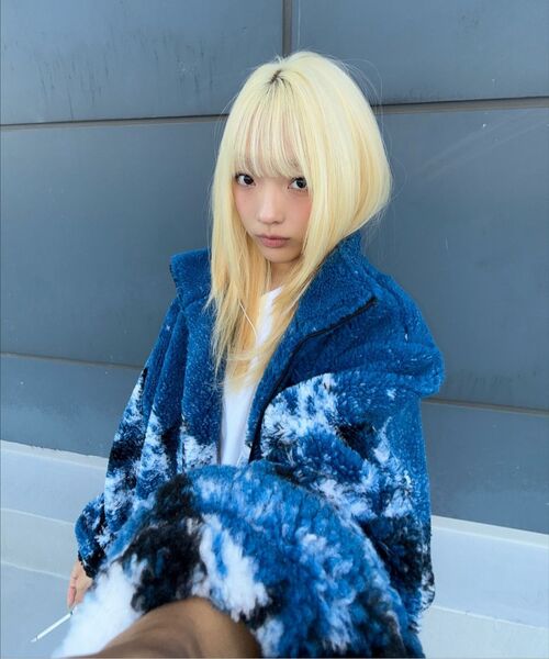 LMCの「LMC SNOW VILLAGE BOA FLEECE JACKET blue（その他アウター・レディース・その他・S/M/L）」の10枚目の写真