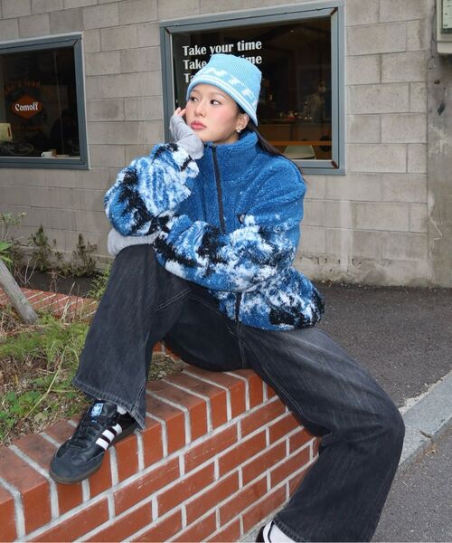 LMCの「LMC SNOW VILLAGE BOA FLEECE JACKET blue（その他アウター・レディース・その他・S/M/L）」の3枚目の写真