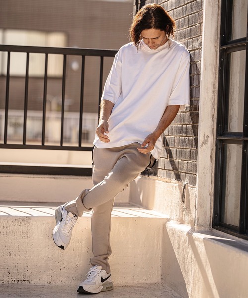 CAMBIO(カンビオ)の「mt10183- Tight Tension Over Size Half Sleeve Tee オーバーサイズ5分袖Tシャツ(AI-261-006)(Tシャツ/カットソー・メンズ・ホワイト/ブラック/ベージュ/チャコール・S/M/L)」の16枚目の写真