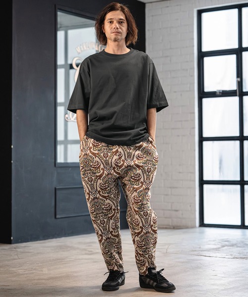 CAMBIO(カンビオ)の「mt10183- Tight Tension Over Size Half Sleeve Tee オーバーサイズ5分袖Tシャツ(AI-261-006)(Tシャツ/カットソー・メンズ・ホワイト/ブラック/ベージュ/チャコール・S/M/L)」の20枚目の写真