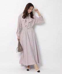 JUSGLITTY | ２ＷＡＹボウタイシャツワンピース(ワンピース)