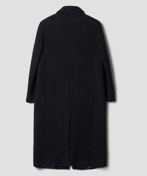 TTUDEMENT(トュードメント)の「ALPACA SINGLE LONG COAT BLACK(チェスターコート・レディース・その他・S/M)」の5枚目の写真