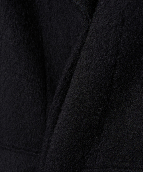 TTUDEMENT(トュードメント)の「ALPACA SINGLE LONG COAT BLACK(チェスターコート・レディース・その他・S/M)」の9枚目の写真