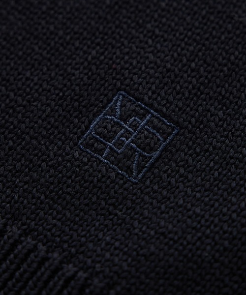 ROPE'(ロペ)の「オーガニックコットンポロ襟プルオーバー/イージーケア(ニット/セーター・レディース・ネイビー/レッド系その他2/ホワイト系その他3/ピンク・FREE)」の6枚目の写真