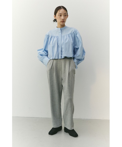 STYLEMIXER(スタイルミキサー)の「ギャザーバルーンブラウス(シャツ/ブラウス・レディース・ブラック/サックスブルー/ホワイト・FREE)」の7枚目の写真
