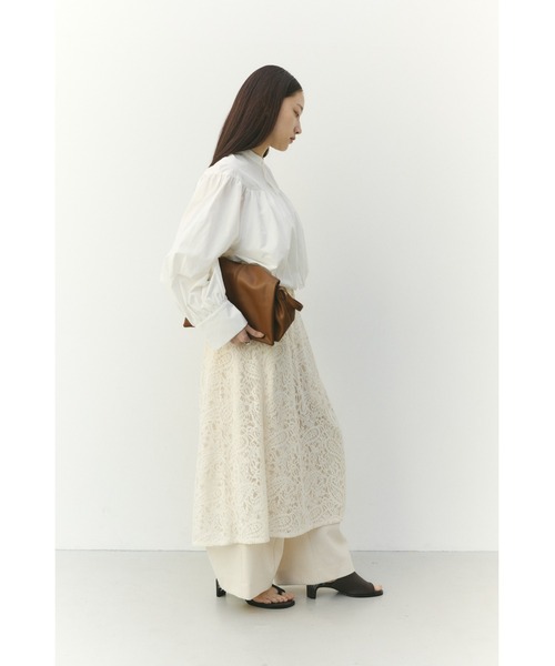 STYLEMIXER(スタイルミキサー)の「ギャザーバルーンブラウス(シャツ/ブラウス・レディース・ブラック/サックスブルー/ホワイト・FREE)」の18枚目の写真