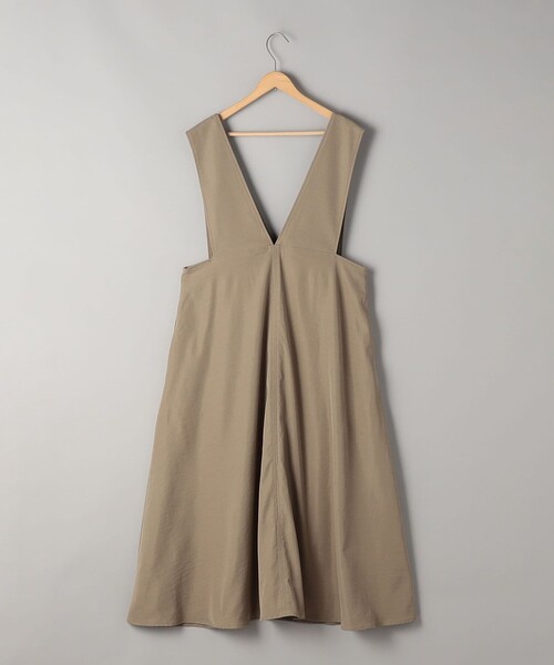 coen（コーエン）の「ポリツイルAラインジャンスカ（ジャンパースカート・レディース・ベージュ/ダークブラウン/ナチュラル・M/L）」の22枚目の写真