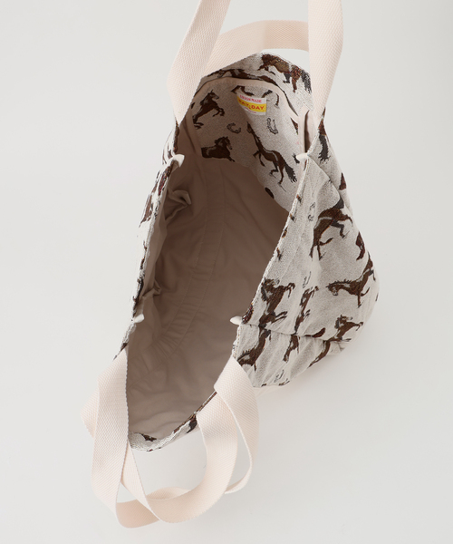 FRAMeWORK(フレームワーク)の「PAYDAY/ペイデイ 別注JACQUARD HORSE トート(トートバッグ・レディース・ホワイト・FREE)」の13枚目の写真