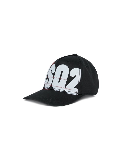 DSQUARED2（ディースクエアード）の「キッズ ベースボールキャップ DSQUARED KID（キャップ・キッズ・ブラック・Ⅱ/Ⅲ）」の4枚目の写真