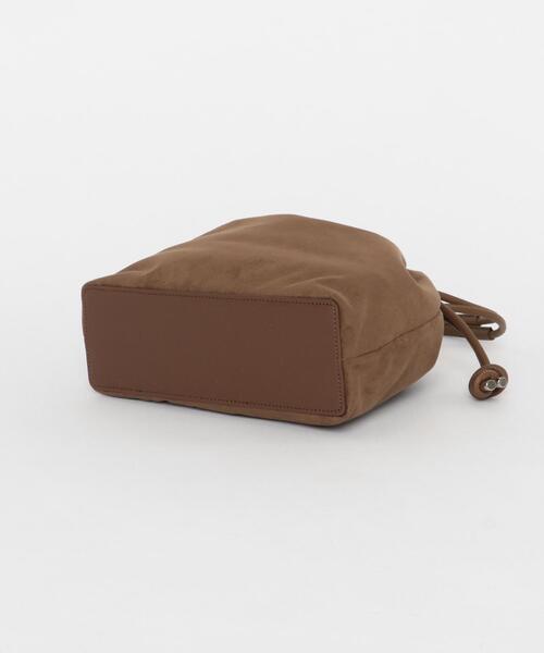 SENSE OF PLACE by URBAN RESEARCH（センスオブプレイスバイアーバンリサーチ）の「マチツキキンチャクバッグ（ハンドバッグ・レディース・ライトピンク/ベージュ/ブラウン・ONE）」の8枚目の写真