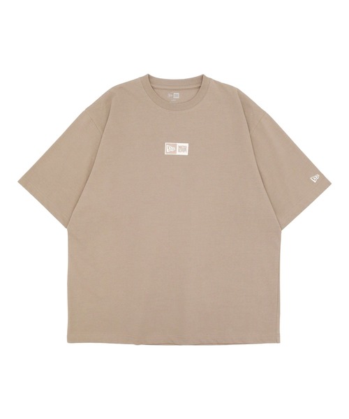 NEW ERA(ニューエラ)の「ニューエラ 半袖Tシャツ オーバーサイズ ボックスロゴ(Tシャツ/カットソー・メンズ・ブラック/ホワイト/ベージュ・M/S/XXL/XL/L)」の3枚目の写真