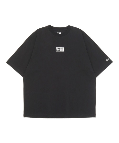 NEW ERA(ニューエラ)の「ニューエラ 半袖Tシャツ オーバーサイズ ボックスロゴ(Tシャツ/カットソー・メンズ・ブラック/ホワイト/ベージュ・M/S/XXL/XL/L)」の2枚目の写真