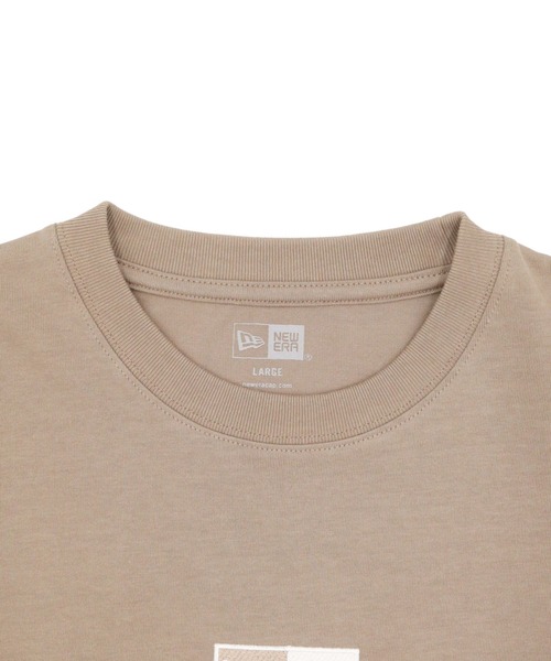 NEW ERA(ニューエラ)の「ニューエラ 半袖Tシャツ オーバーサイズ ボックスロゴ(Tシャツ/カットソー・メンズ・ブラック/ホワイト/ベージュ・M/S/XXL/XL/L)」の14枚目の写真