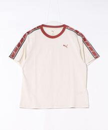 《PUMA》ESS ELEVATED MX SS テープ Tシャツ