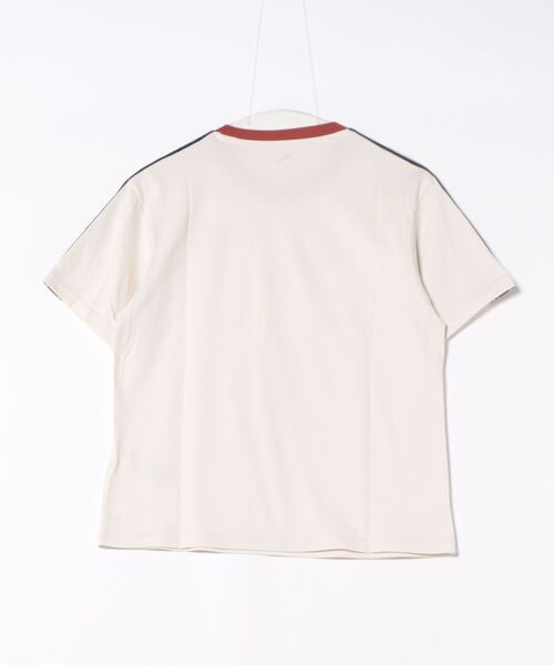PUMA（プーマ）の「《PUMA》ESS ELEVATED MX SS テープ Tシャツ（Tシャツ/カットソー・レディース・ブラック/ブラウン系/ホワイト系その他・S/M/L/XL）」の4枚目の写真