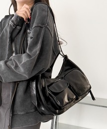 WEGO | WEGO/立体ポケットハトメベルトバッグ(ショルダーバッグ)