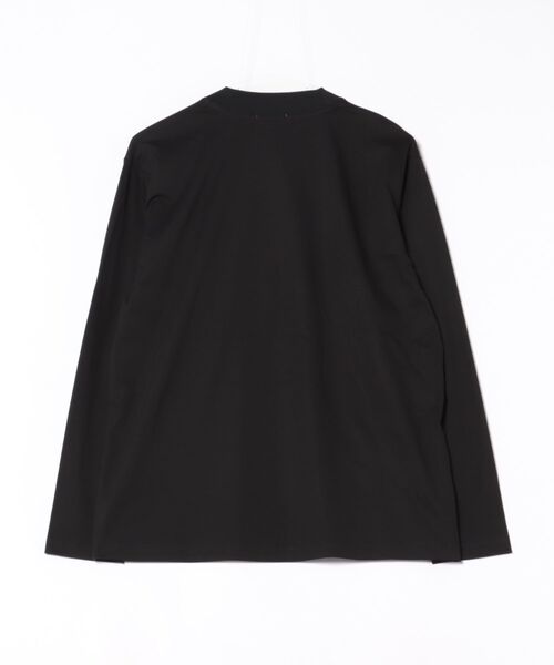 Arnold Palmer(アーノルドパーマー)の「シルキースムース ロングTシャツ(Tシャツ/カットソー・メンズ・ホワイト/ブラック/ミント・L/M/LL)」の4枚目の写真
