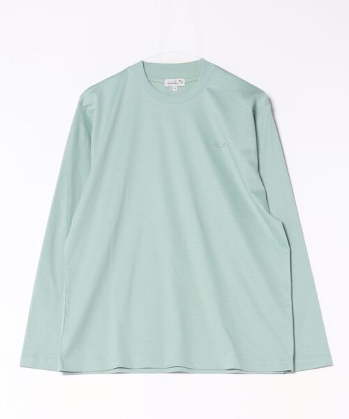 Arnold Palmer(アーノルドパーマー)の「シルキースムース ロングTシャツ(Tシャツ/カットソー・メンズ・ホワイト/ブラック/ミント・L/M/LL)」の19枚目の写真