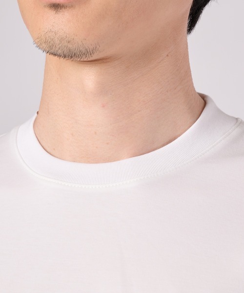 Arnold Palmer(アーノルドパーマー)の「シルキースムース ロングTシャツ(Tシャツ/カットソー・メンズ・ホワイト/ブラック/ミント・L/M/LL)」の14枚目の写真