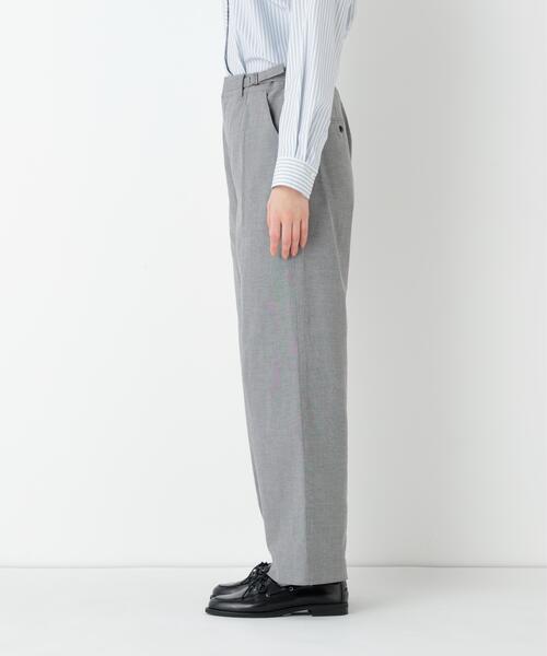human woman(ヒューマンウーマン)の「◆【5サイズ展開】ドビーストレッチストレートパンツ(その他パンツ・レディース・ブラウン/グレー系その他・X-SMALL/SMALL/MEDIUM/LARGE/X-LARGE)」の17枚目の写真