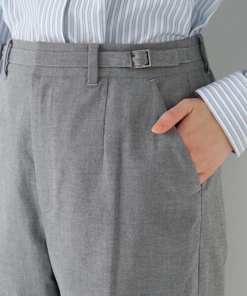 human woman(ヒューマンウーマン)の「◆【5サイズ展開】ドビーストレッチストレートパンツ(その他パンツ・レディース・ブラウン/グレー系その他・X-SMALL/SMALL/MEDIUM/LARGE/X-LARGE)」の19枚目の写真