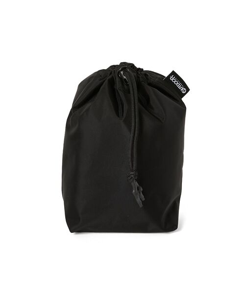OUTDOOR PRODUCTS（アウトドアプロダクツ）の「N.HOOLYWOOD TPES × OUTDOOR PRODUCTS / DRAWSTRING BAG (SMALL)（ハンドバッグ・メンズ・ブラック/チャコール/ベージュ・ONE）」の2枚目の写真