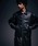 DANKE SCHON�i�_���P�V�F�[���j�́uDankeSchon/�_���P�V�F�[��/WOVEN FAUX LEATHER BLOUSON�i���̑��A�E�^�[�j�v�b�u���b�N