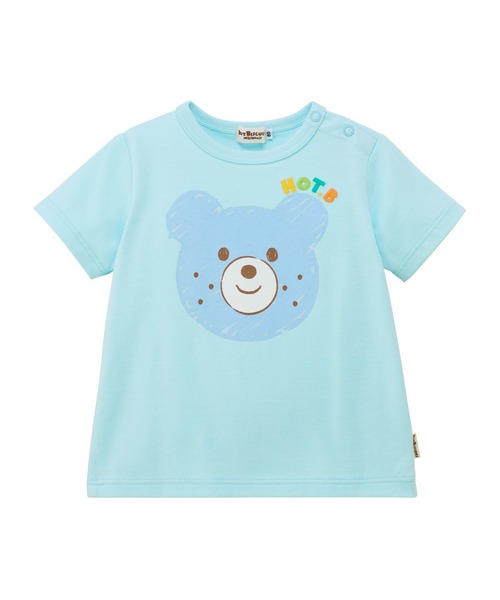 HOT BISCUITS(ホットビスケッツ)の「カラフルビーンズ フェイスプリント 半袖Tシャツ(Tシャツ/カットソー・キッズ・イエロー/ブルー/マルチ/ピンク/ライトグリーン・90cm/80cm/120cm/110cm/100cm)」の21枚目の写真