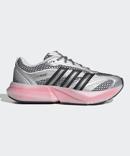 adidas（アディダス）の「ライトブレイズ グロー / Lightblaze Glow Shoes / アディダス adidas（スニーカー・レディース・グレー/ホワイト・22.5cm/23.0cm/23.5cm/24.0cm/24.5cm/25.0cm/26.0cm/25.5cm/26.5cm/27.0cm/27.5cm/28.0cm）」の2枚目の写真