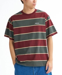RVCA メンズ 16/2 STRIPE SS Tシャツ 【2026年春夏モデル】/ルーカ半袖ボーダーTシャツ