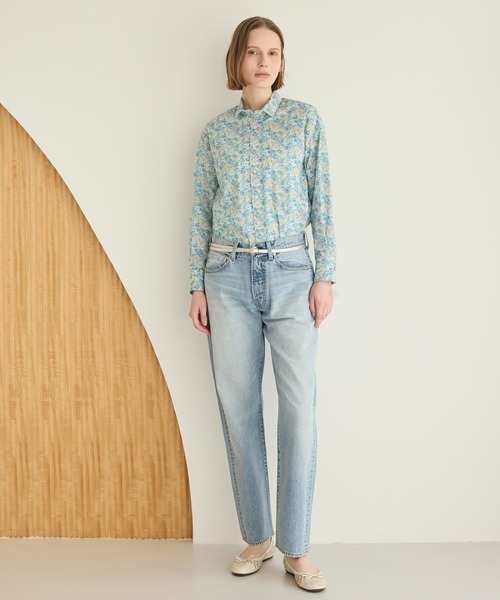 LA MARINE FRANCAISE(マリン フランセーズ)の「フランセーズのLIBERTYシャツ(シャツ/ブラウス・レディース・イエロー系その他/ブルー系その他・2/1)」の5枚目の写真